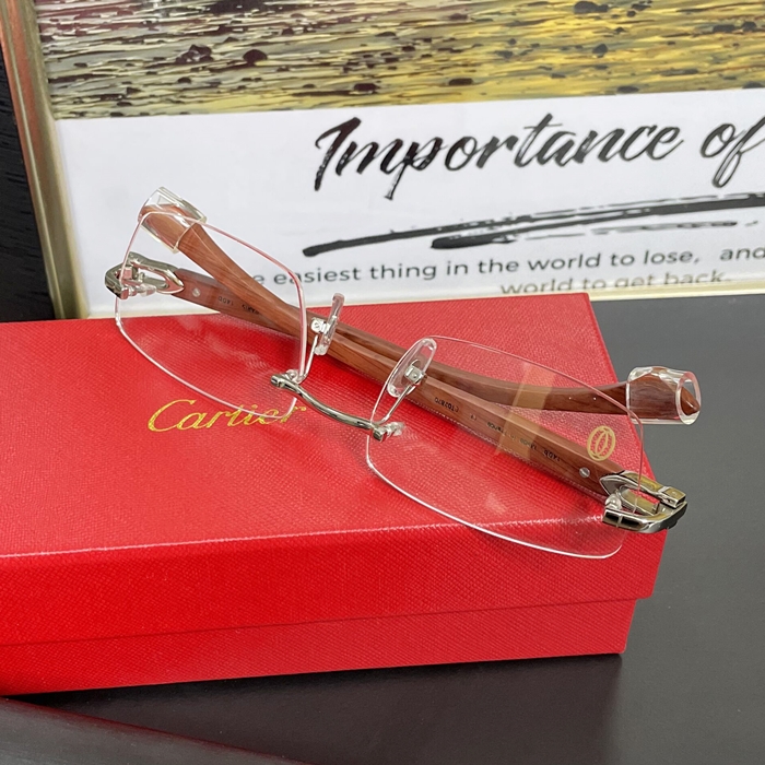 カルティエメンズ 眼鏡 CA007, 4