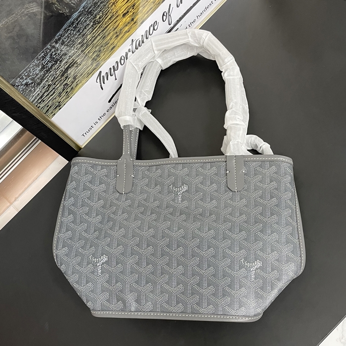 Anzou - ゴヤール ミニアンズー ユニセックス トート ショルダーバッグ,GYB0087 ,ブラック