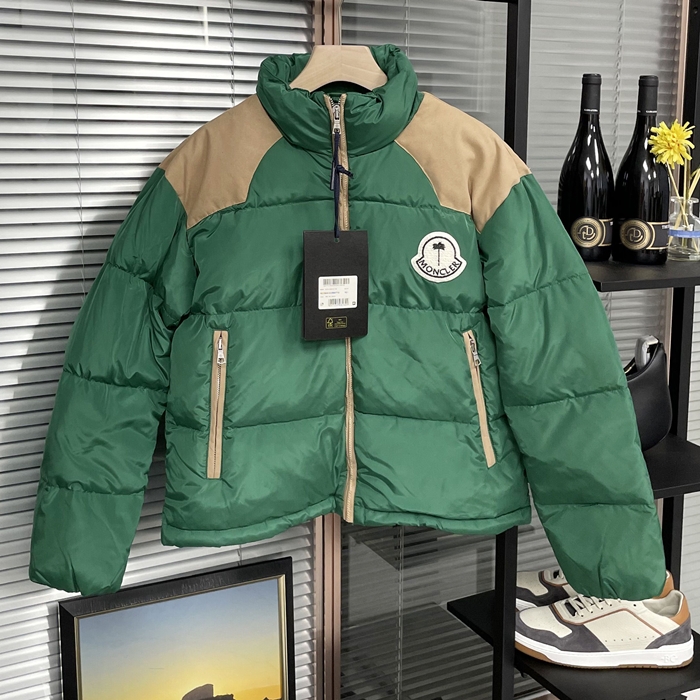 モンクレール ユニセックス ダックダウン グリーン パディング -Green Padding - Moc02574x