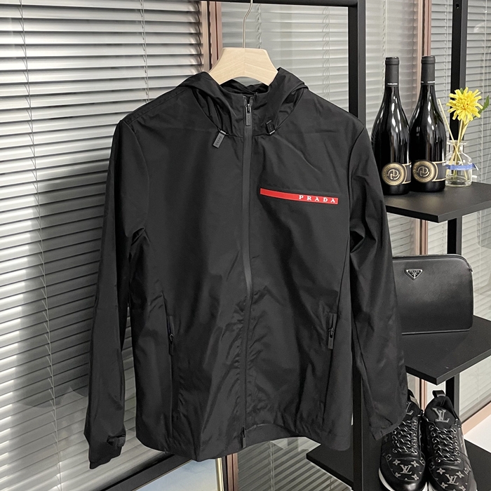 PradaBomber  - プラダ メンズ  ボンバー ジャケット Pra0436x.Sizeブラック