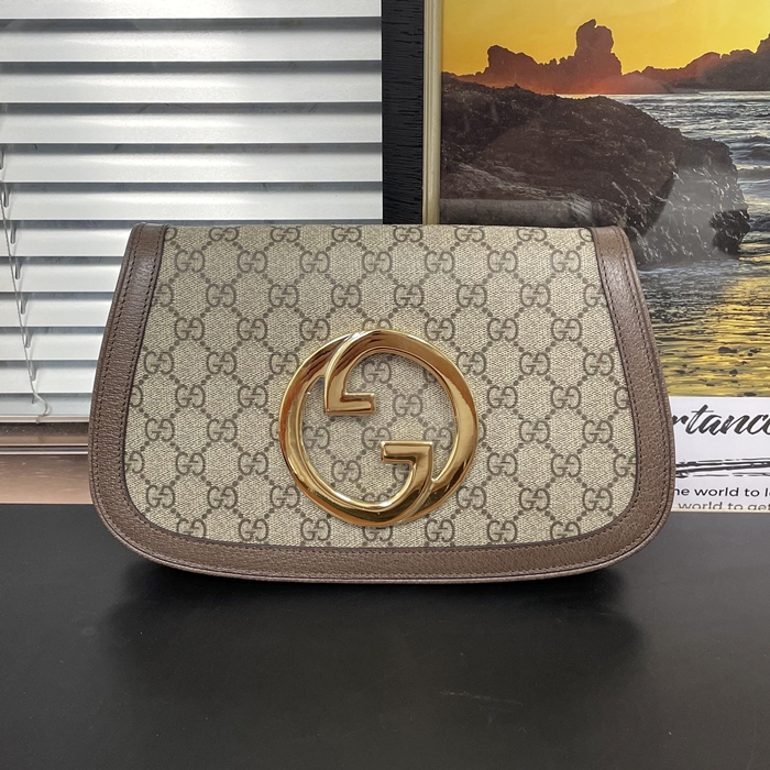 グッチ レディース ブロンディ GG シュプリーム ショルダーバッグ  - - gu971x