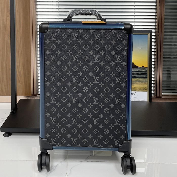  PVC Carrier - ルイヴィトン PVC ユニセックス キャリーバッグ,LOUC0003,ブラック