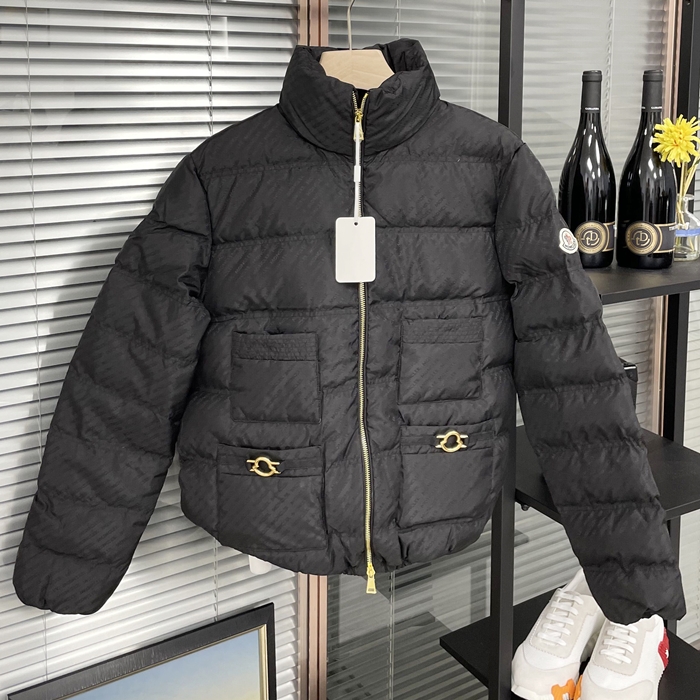 モンクレール レディース ブラック ダックダウン パディング -   - mo182x