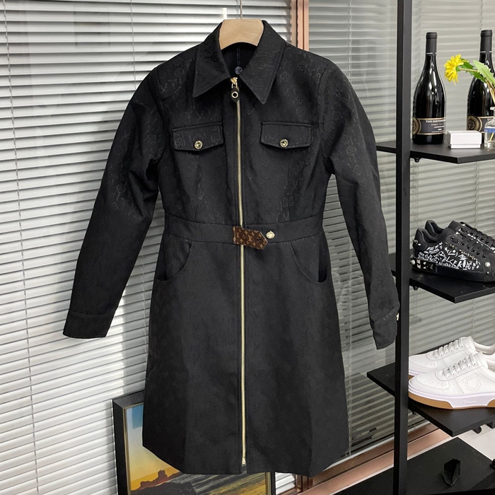  Trendy One-pieces - ルイヴィトンレディース トレンディ ワンピース Lou01537xブラック