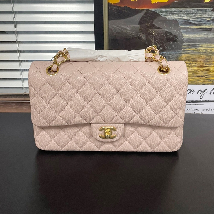 ChanelFlapBag,25.5cm,CHAB1665 - シャネル2021 クラシック フラップ クロスバッグ,25.5cm,ピンク