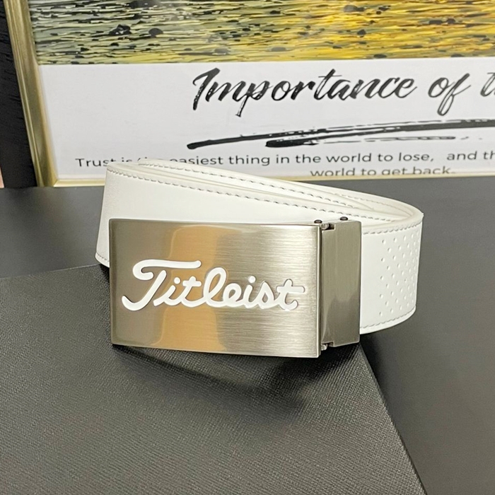 タイトリスト メンズ サイドダブル윙 ベルト - Titleist Belt- gf34x