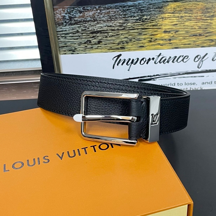 ルイヴィトン メンズ ブラック ベルト -  Belts - lv281x