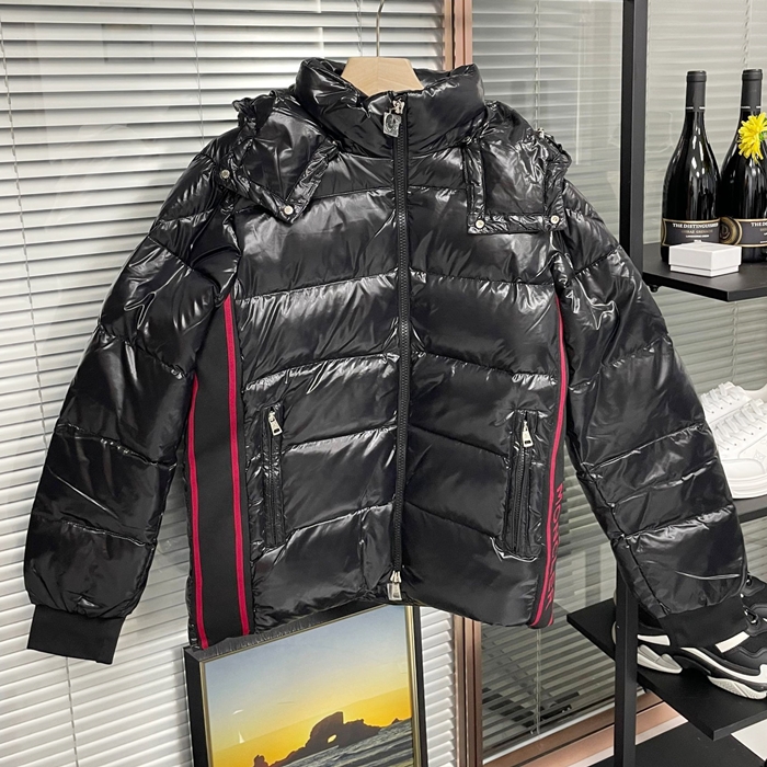 モンクレール メンズ ダックダウン ブラック パディング - Padding - mo53x