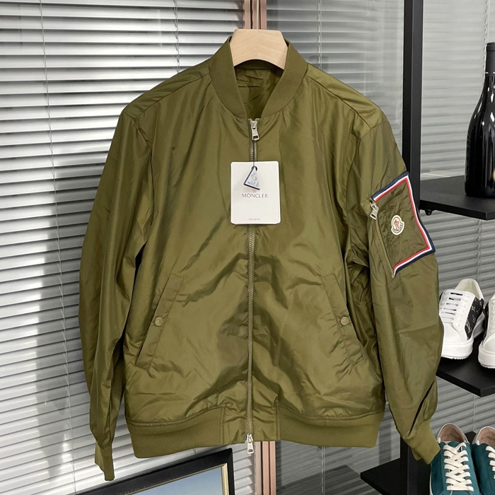 モンクレール メンズ カーキ ジャケット - Khaki - mo160x