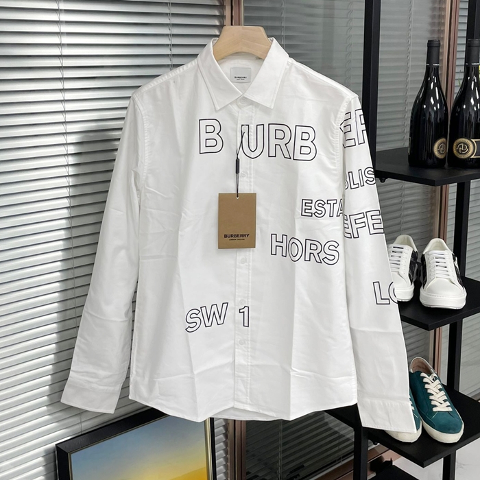  Basic  White - バーバリーメンズ ヴィンテージ ベーシック シャツ Bur03999x Size(s - 2xl) ホワイト
