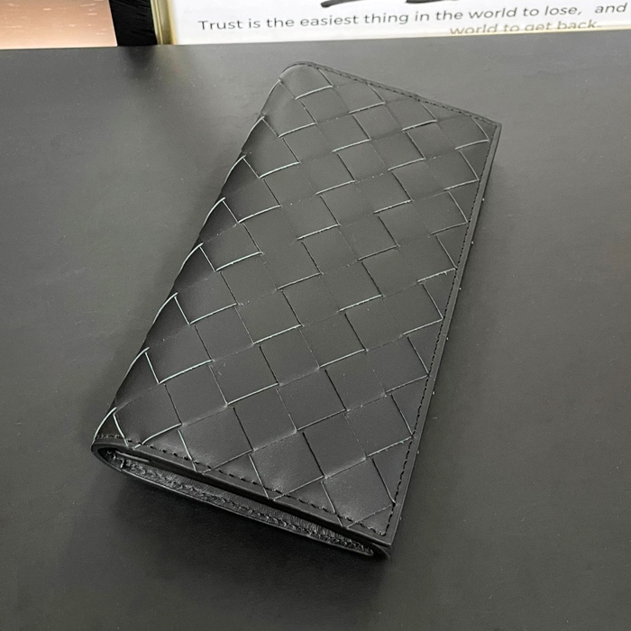 ボッテガヴェネタ メンズ カーフスキン 長財布  - Long Walles - bv141x