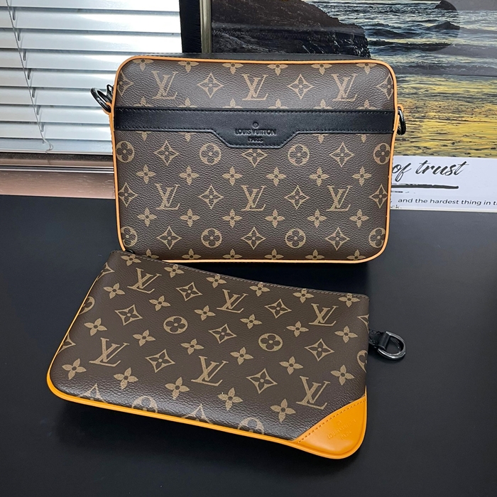 ルイヴィトン メンズ トリオ メッセンジャーバッグ  -  Brown- lv1773x