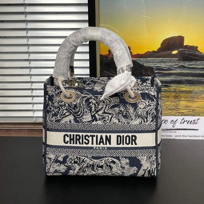 ディオール レディース ブラック レディバッグ -   Lady - di93x