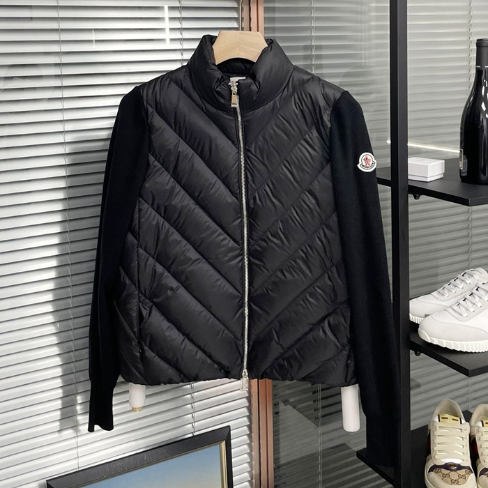 モンクレール レディース グースダウン ブラック パディング -  Padding - Moc02545x