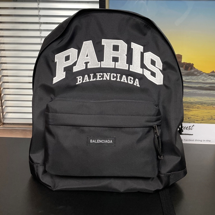 バレンシアガ メンズ ブラック バックパック -   - ba09x