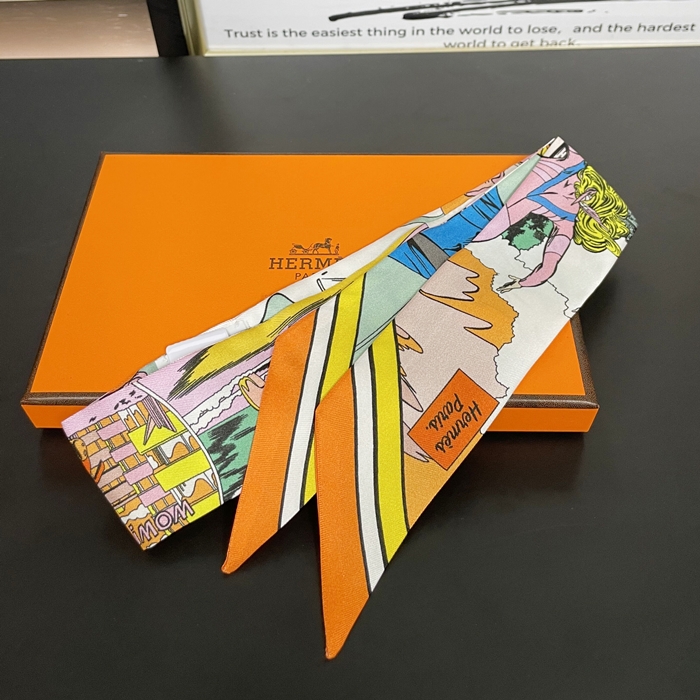 エルメス レディース WOW トゥイリ オレンジ  -   Orange - acc357x