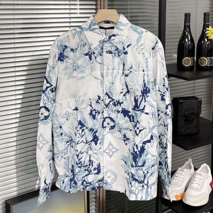  Trendy shirts White - ルイヴィトンメンズ トレンディ シャツ Lou02958x Size(s - xl) ホワイト