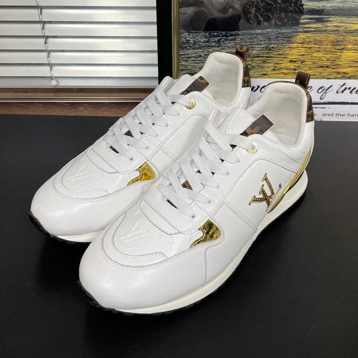 ルイヴィトン メンズ ランアウェイ スニーカー  -  White  - lv1952x