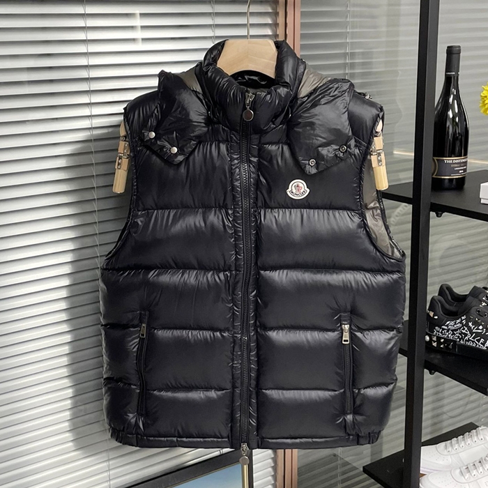 モンクレール メンズ ホワイト クルーネック 長袖Tシャツ - White  - mo191x