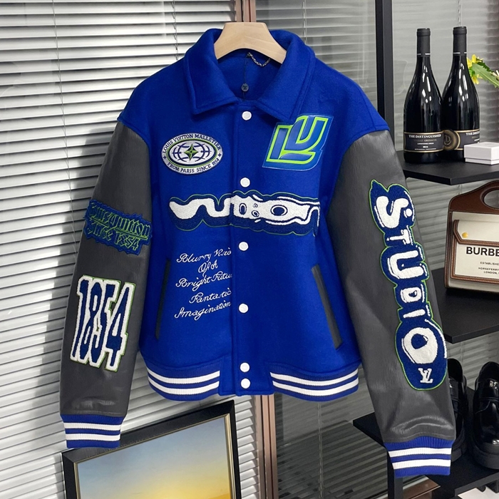 ルイヴィトン メンズ ブルー ジャケット -   - lv1856x