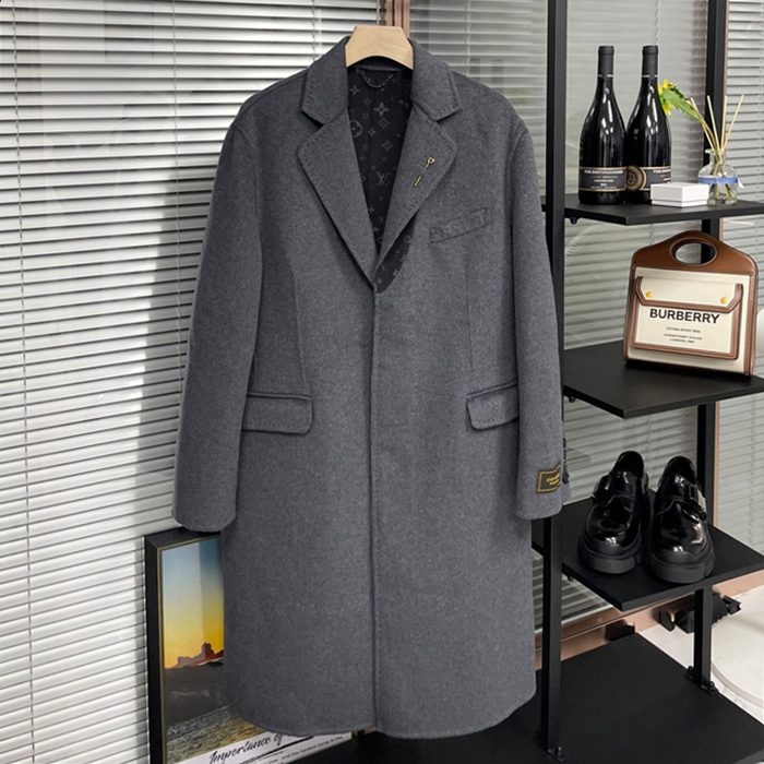 ルイヴィトン メンズ グレー コート -  Gray  - lou05306x