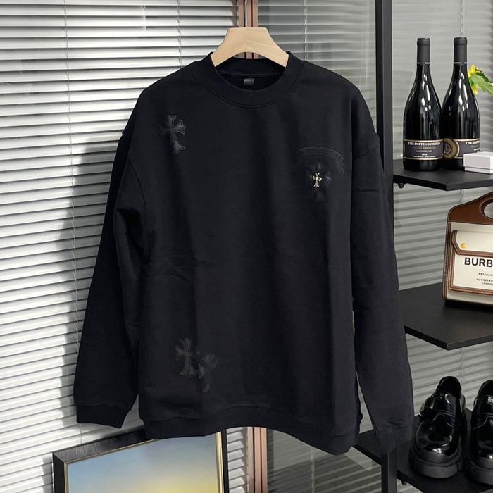 クロムハーツ メンズ ブラック スウェット -   - ch203x