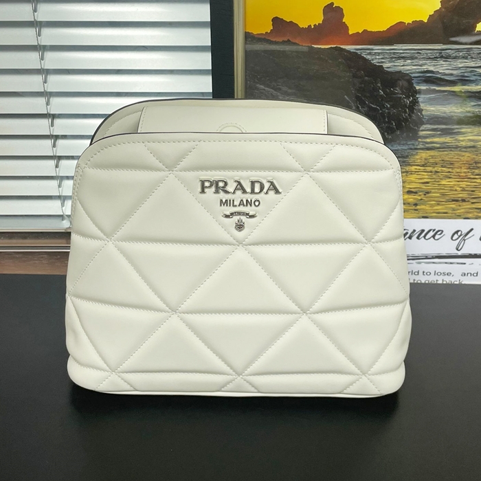 2020 MatineeBagプラダ マチネ トート クロスバッグ,26cm,PRAB0262,ホワイト