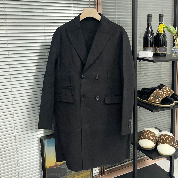 Cashmere  - エルメネジルドゼニア2023 メンズ モダン カシミア コート Zeg0334x.Size(m - 2xl).ブラック