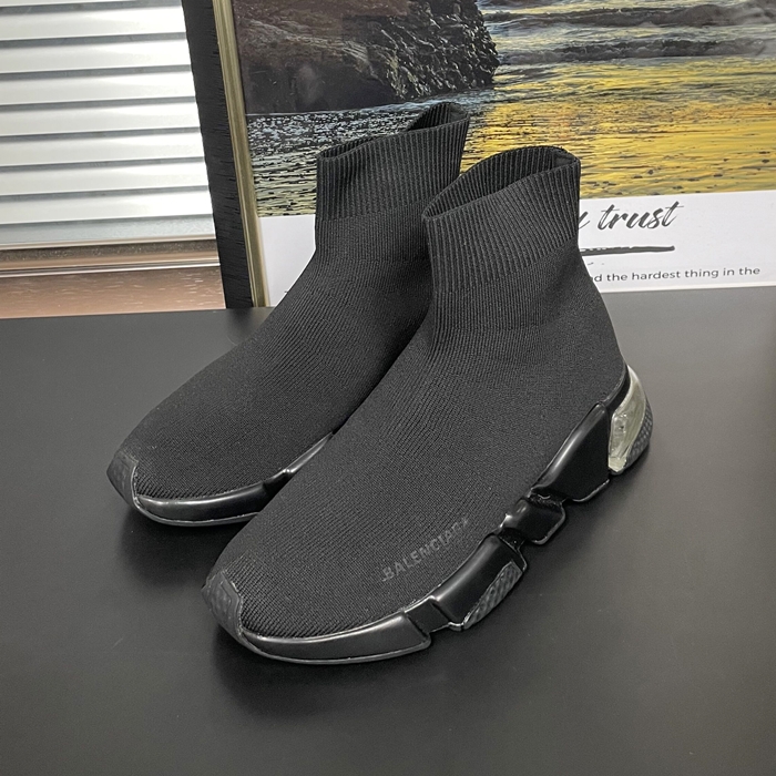 バレンシアガ ユニセックス ブラック スニーカー -  - ba480x