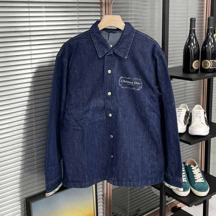    - ディオールメンズ LOGO クラシック シャツ Dio01352x Size(xs - xl) ブルー