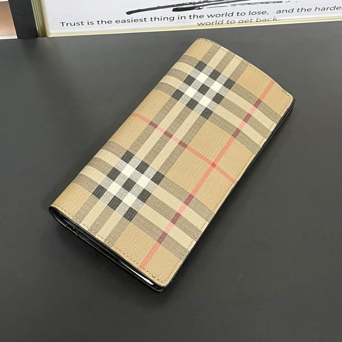 バーバリー メンズ ベージュ 長財布 - Long s - bu324x