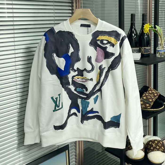 ルイヴィトン ユニセックス ホワイト スウェット - White  - lv1754x