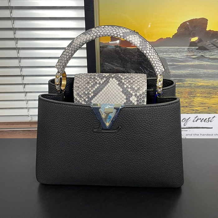 ルイヴィトン レディース ブラック トートバッグ - - lv8500x