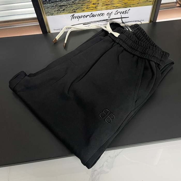 - バレンシアガメンズ LOGO カジュアル トレーニング パンツ Bal0644x.Size(m - 2xl).ブラック