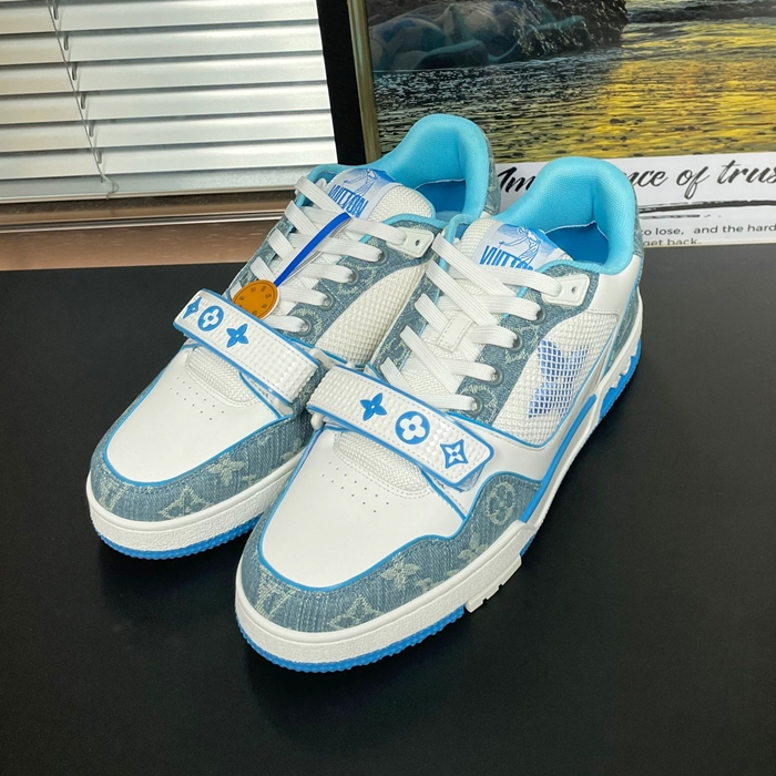 ルイヴィトン メンズ ベルクロ ストラップ トレーニング デニム  -lv1954x