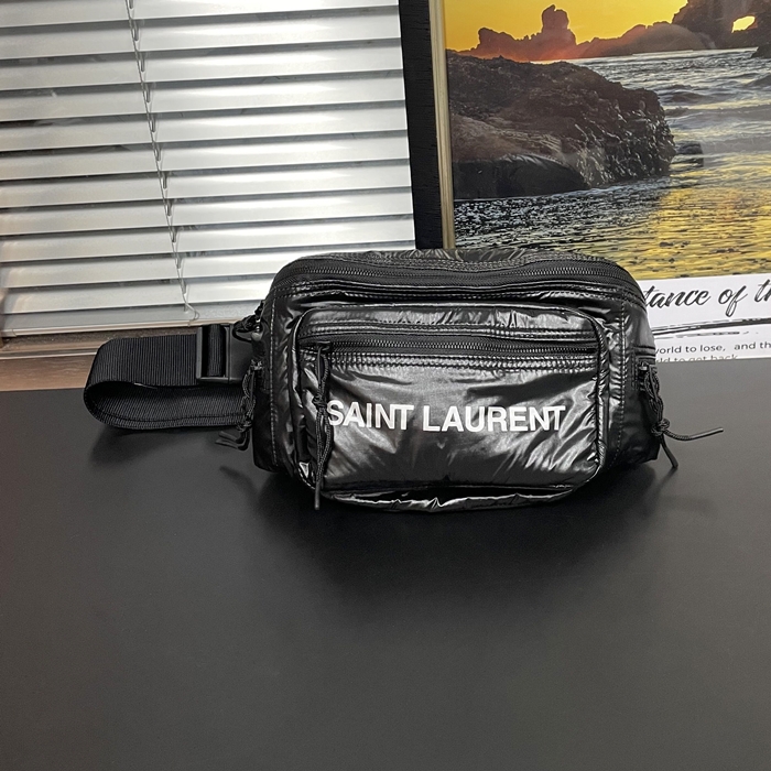 サンローラン メンズ ブラック ウエストバッグ - Hip-sack - ysl178x
