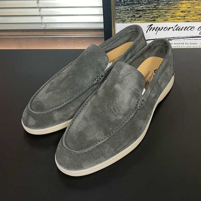 ルルレモン メンズ カーキローファー -  Khaki- lp15x