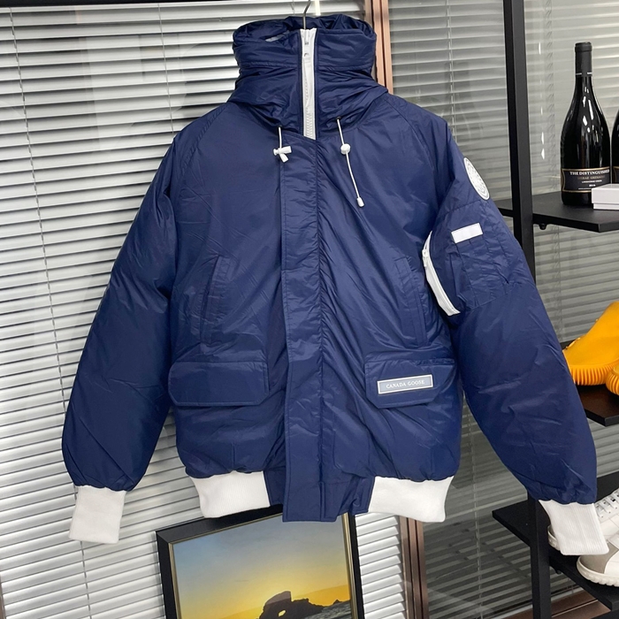 カナダグース メンズ ネイビー パディング - can412x