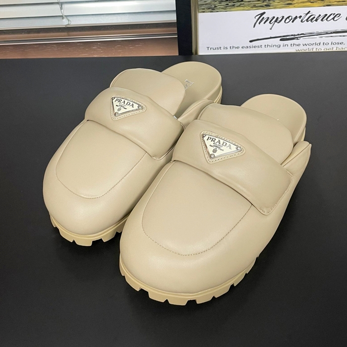 プラダ レディース ソフト パディング ナッパ レザー  -   - pr762x