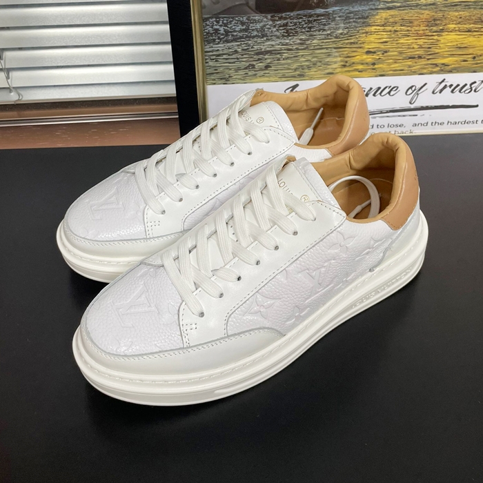 ルイヴィトン メンズ ホワイト スニーカー -  White  - lv703x