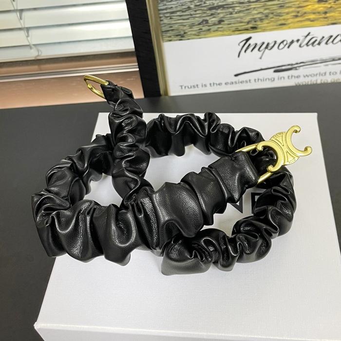 セリーヌ レディース ブラック ベルト -  Belts - ce54x