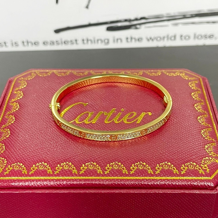 ラブブレスレット 18Kイエローゴールド B6035417 カップルブレスレット - ca0003z  Love Bracelet 18k Yellow Gold