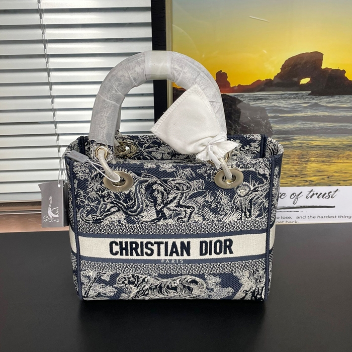 ディオール レディース ブラック レディバッグ -   Lady - di93x