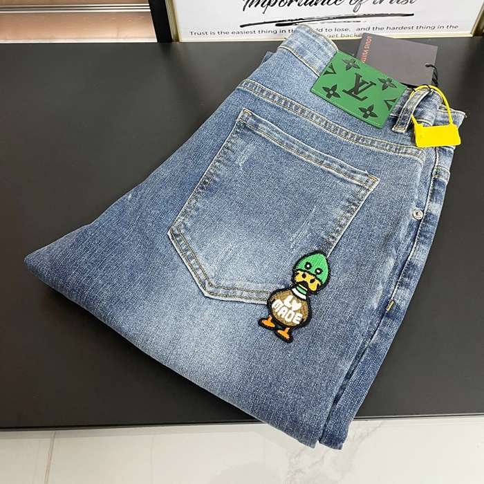 ルイヴィトン メンズ ブルー ジーンズ -   - lv774x