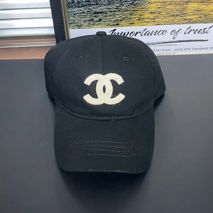 シャネル2023 ユニセックス 帽子 CHAM0156, ブラック