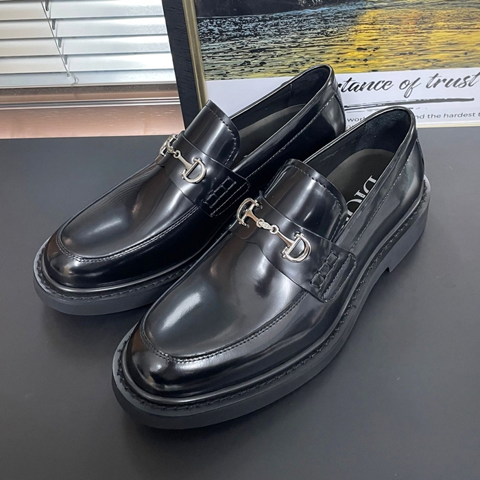 ディオール メンズ B66 カーフスキン ダービーシューズ  - - di750x