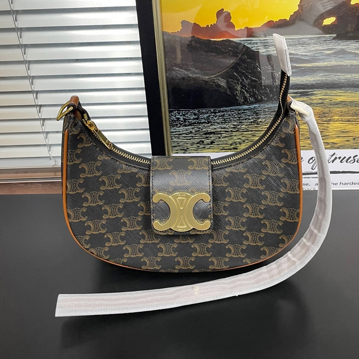 セリーヌ レディース ブラウン ショルダーバッグ -  Brown - ce165x