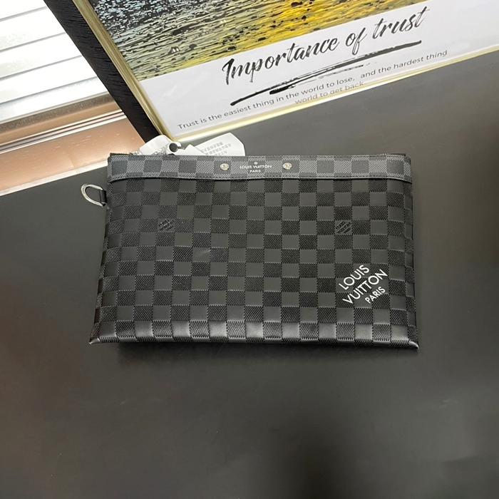 ルイヴィトン メンズ ブラック クラッチバッグ -  - lv1236x