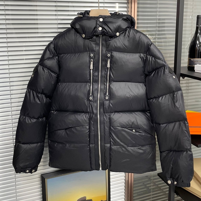 モンクレール メンズ ダックダウン ブラック パディング - Padding - mo240x