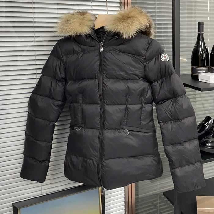 モンクレール レディース ブラック ダックダウン パディング -   - mo195x